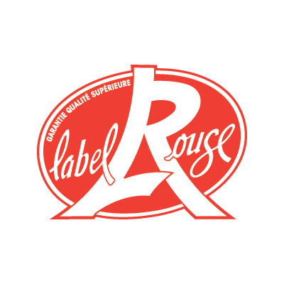 Logo du Label Rouge pour un sapin produit durablement pour les fêtes