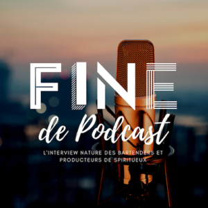 Logo de FINE de podcast, le podcast de Benoit Carlier. Participant à la formation podcast Basilic Studio